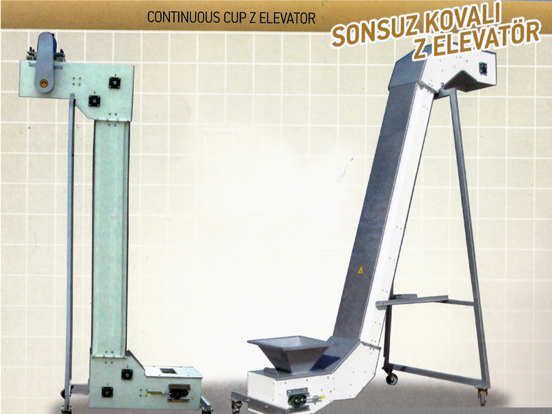 Sonsuz Kovalı Elevatör 